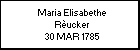 Maria Elisabethe R�ucker