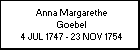 Anna Margarethe Goebel