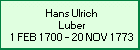 Hans Ulrich Luber