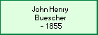John Henry Buescher