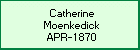 Catherine Moenkedick