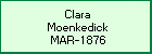 Clara Moenkedick