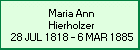 Maria Ann Hierholzer